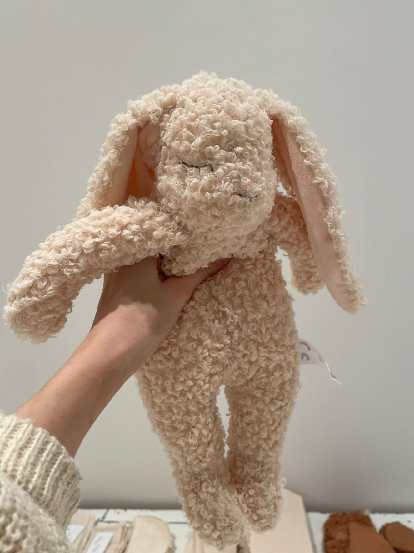 Teddygosedjur - Kanin - Brun - Vit