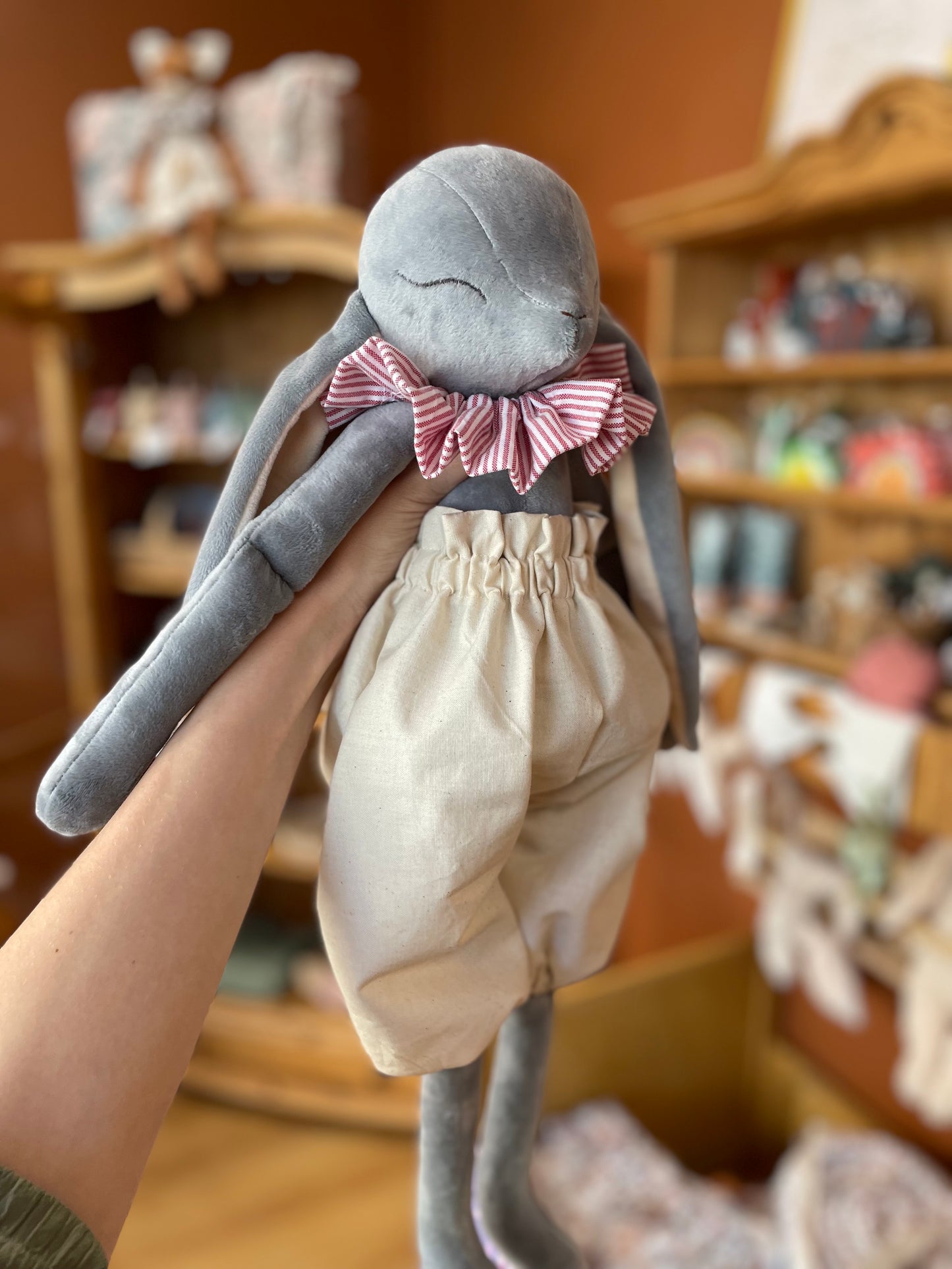 Cirkusvänner - Hare - Brun - Grå