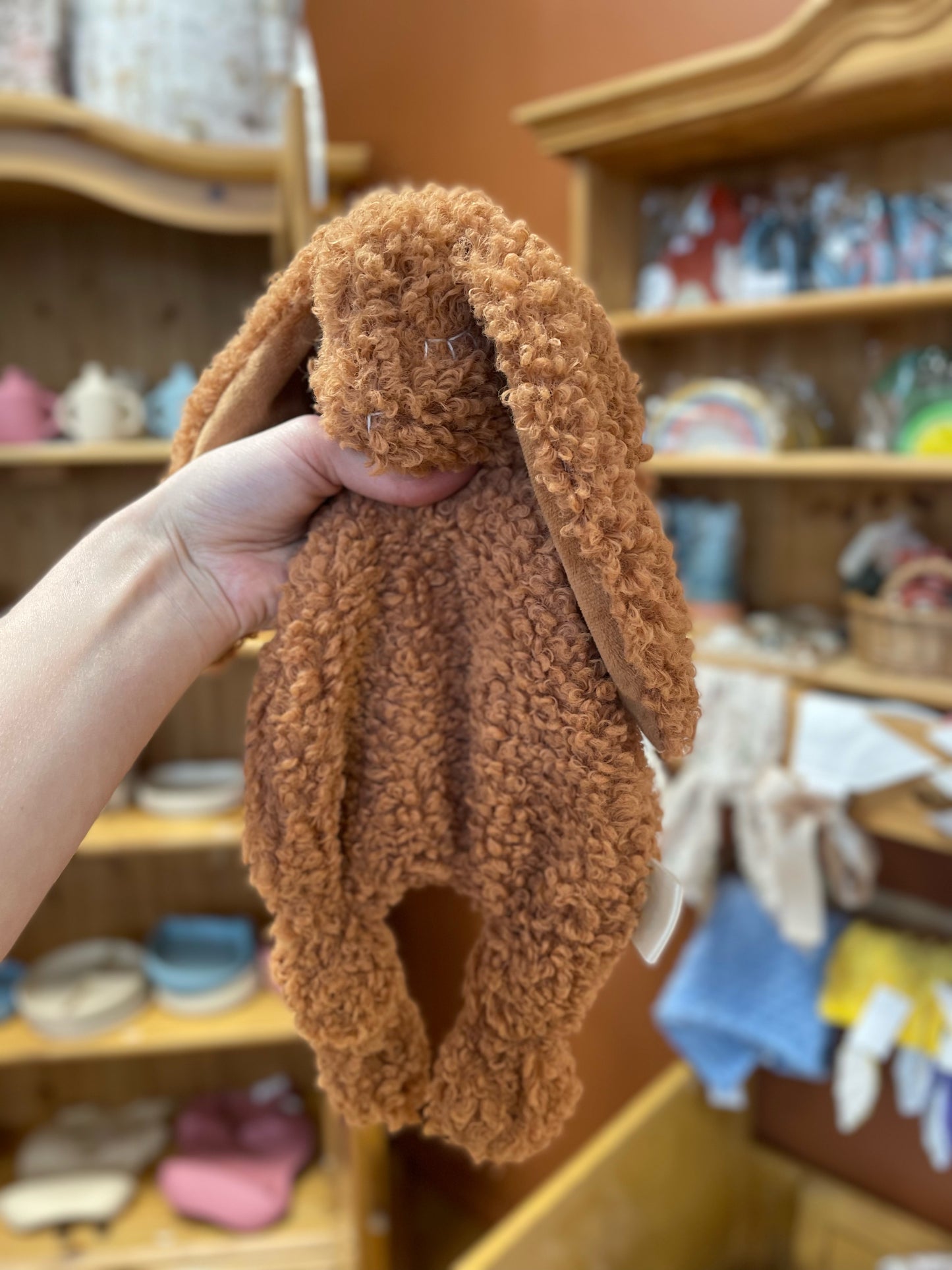 Snutte - Med huvud - Brun - Vit