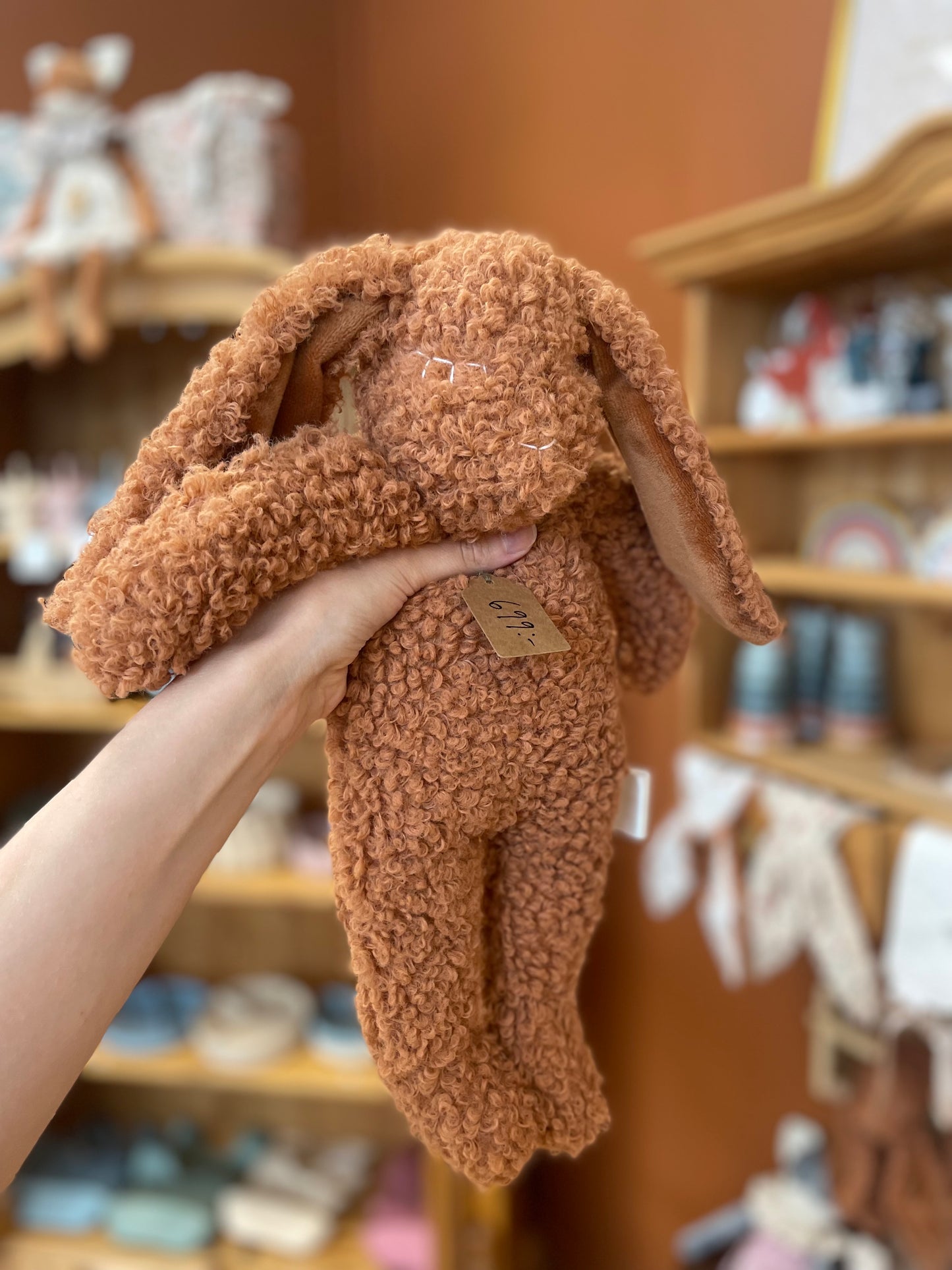 Teddygosedjur - Kanin - Brun - Vit