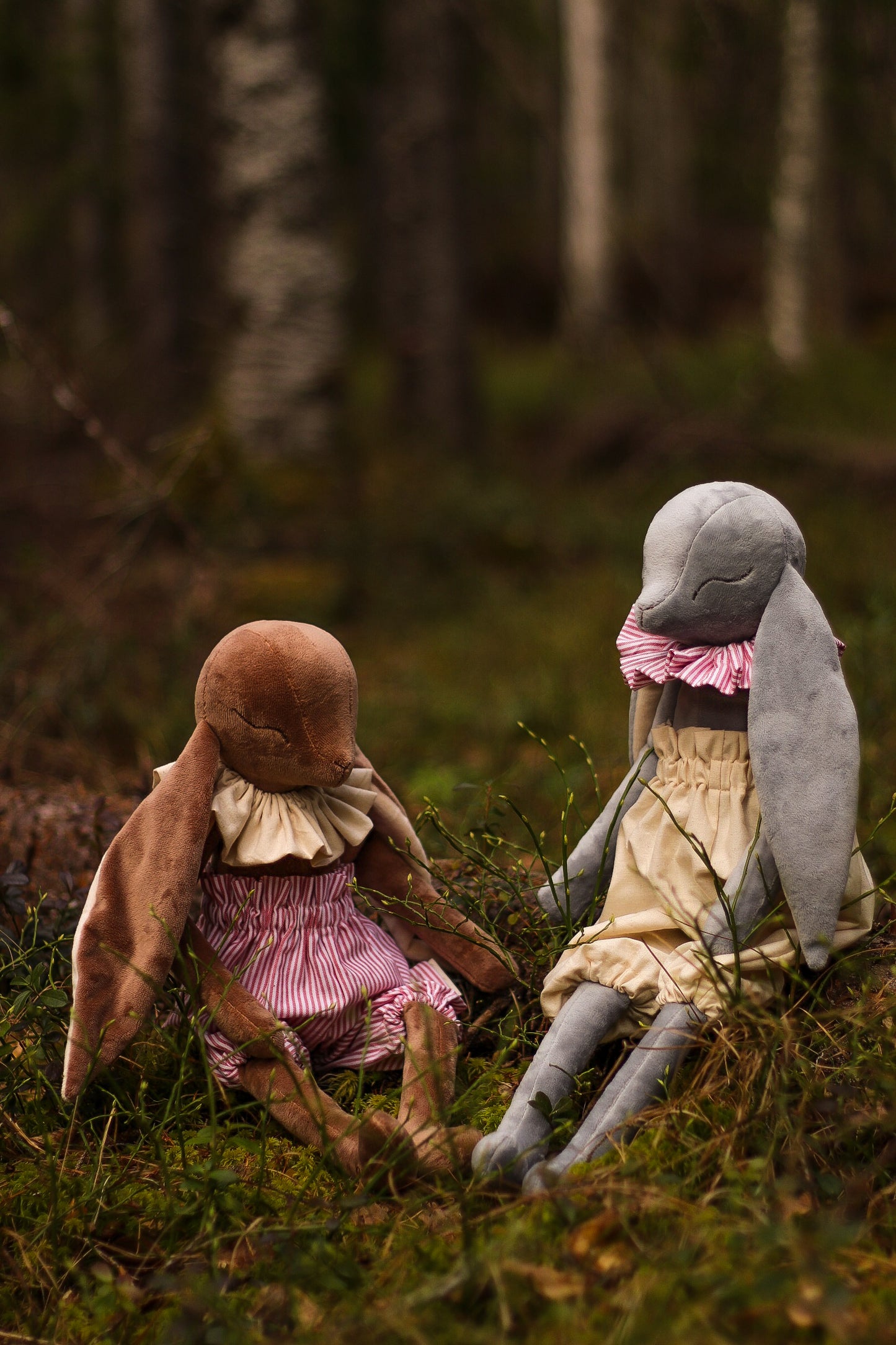 Cirkusvänner - Hare - Brun - Grå