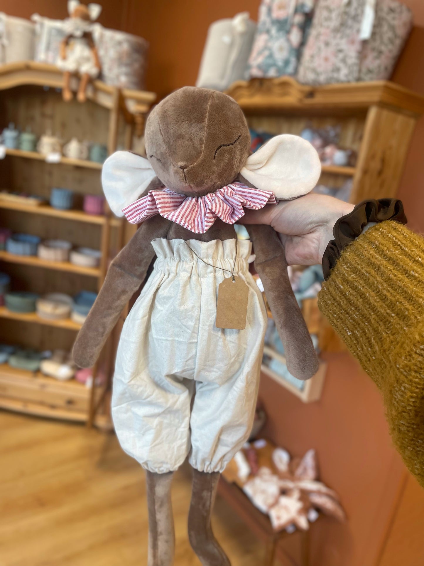 Cirkusvänner - Mus - Brun - Grå