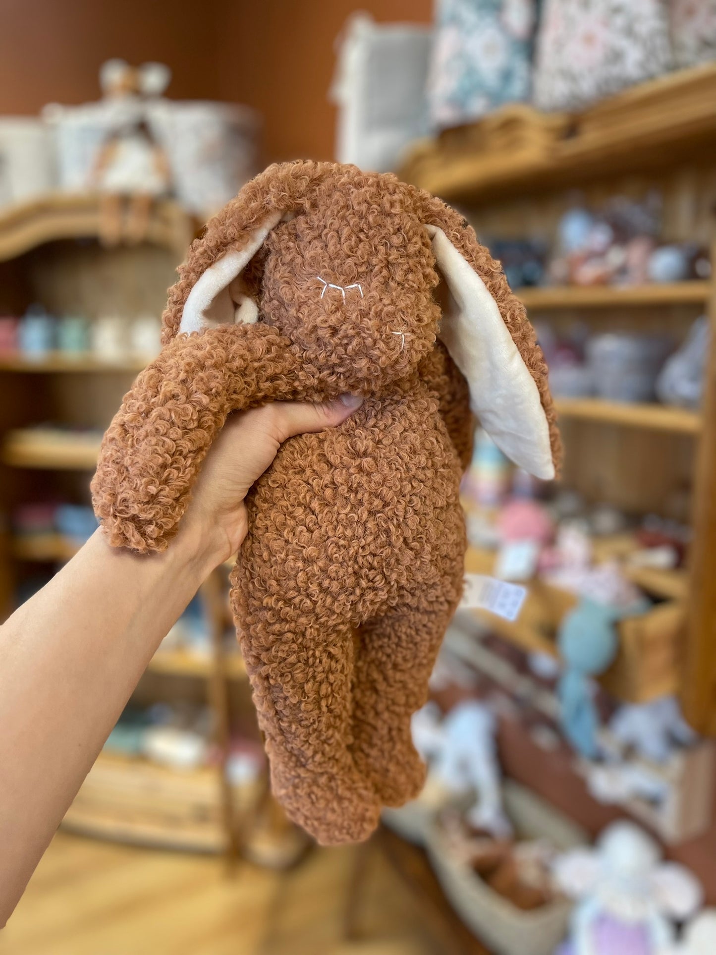 Teddygosedjur - Kanin - Brun - Vit