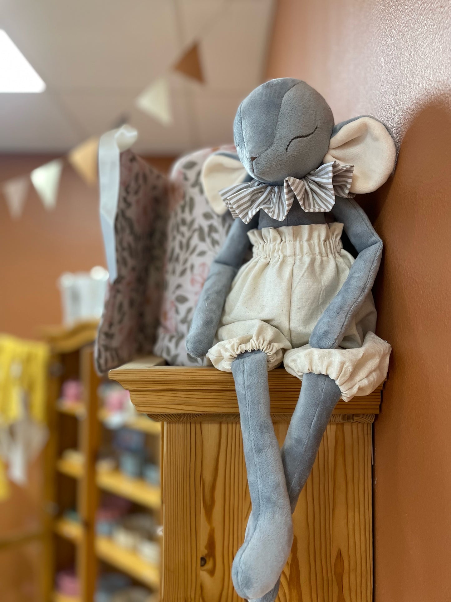 Cirkusvänner - Mus - Brun - Grå