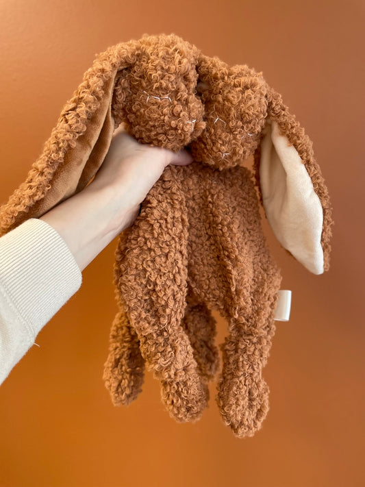 Snutte - Med huvud - Brun - Vit